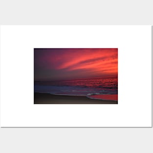 Sunrise in Rhode Island Posters and Art